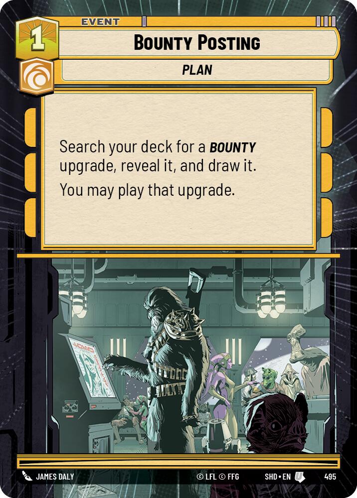 Bounty Posting (Hyperspace) (495) [Shadows of the Galaxy] | Pegasus Games WI