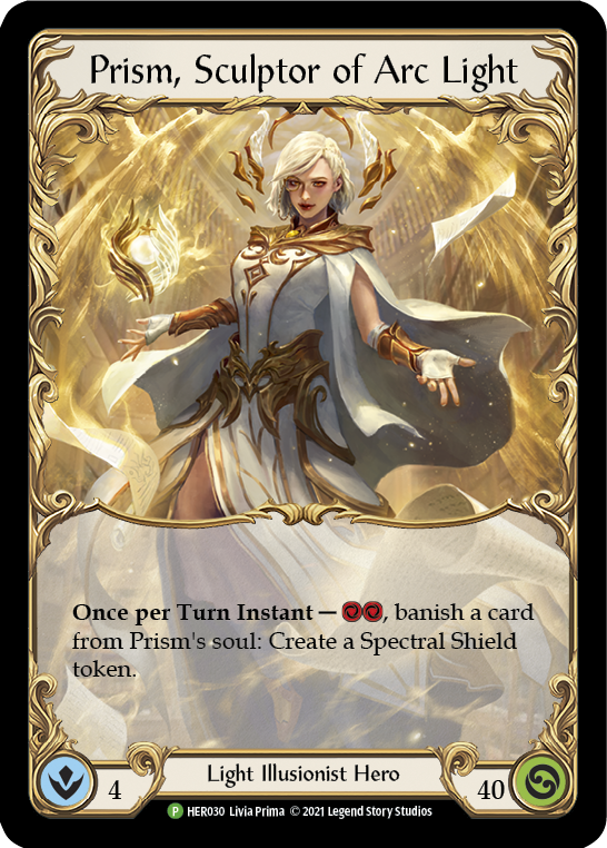 Prism, Sculptor of Arc Light [HER030] (Promo)  Cold Foil | Pegasus Games WI