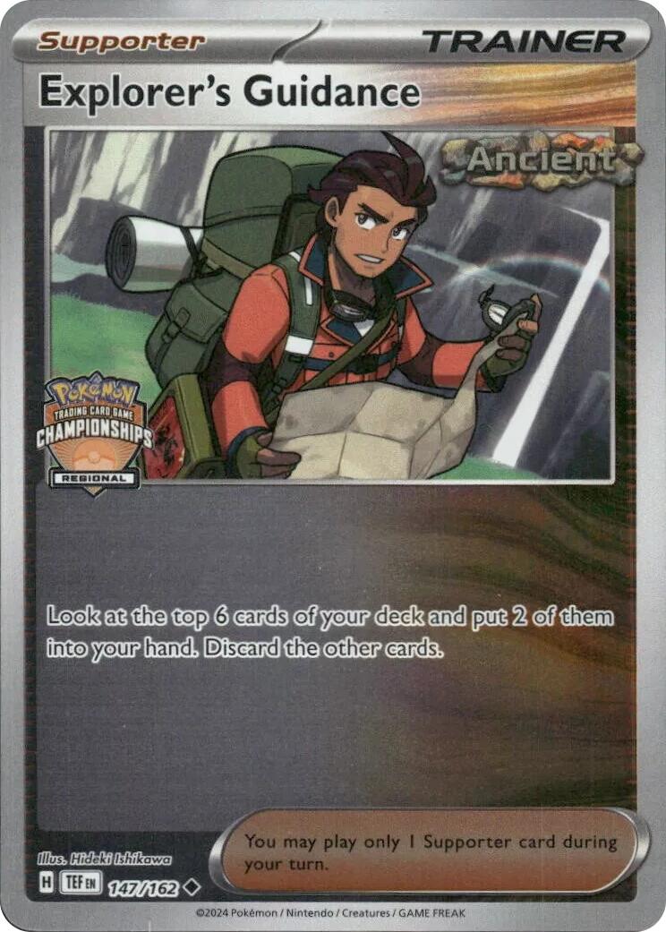 Explorer's Guidance (147/162) (2023 Regional Championships) [League & Championship Cards] | Pegasus Games WI