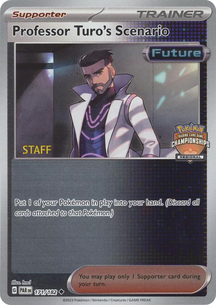 Professor Turo's Scenario (171/182) (2023 Regional Championships Staff) [League & Championship Cards] | Pegasus Games WI