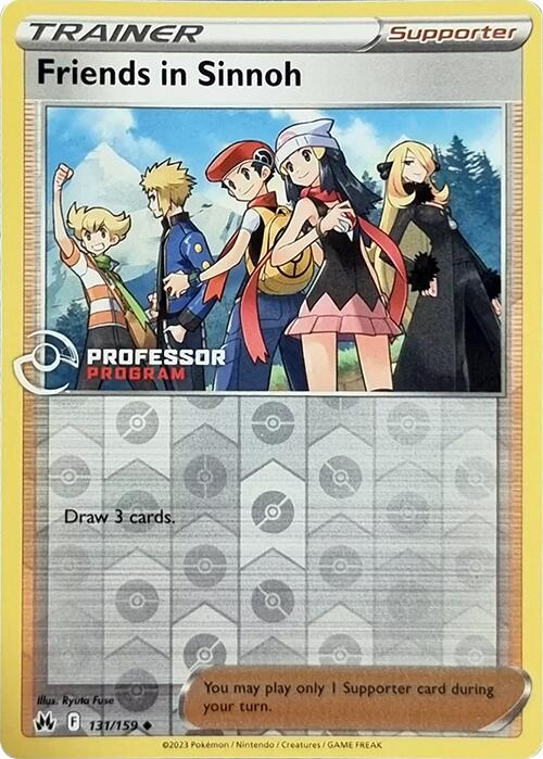 Friends in Sinnoh (131/159) (2023) [Professor Program Promos] | Pegasus Games WI