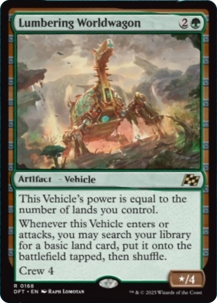 Lumbering Worldwagon [Aetherdrift] | Pegasus Games WI