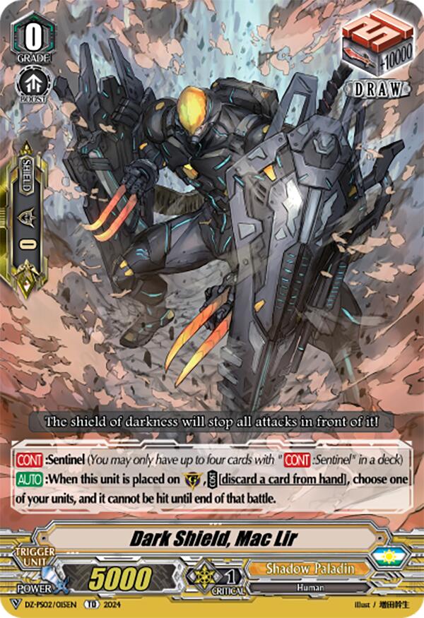 Dark Shield, Mac Lir (DZ-PS02/015EN) [DZ-PS02: Premium Deckset “Revenger”] | Pegasus Games WI