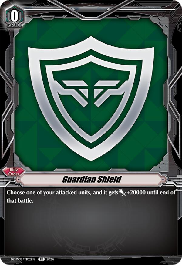 Guardian Shield (DZ-PS03/TI02EN) [Premium Deckset "Musketeer"] | Pegasus Games WI