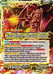 Four-Star Ball // Nuova Shenron, Ferocious Solider (BT25-099) [Legend of the Dragon Balls Prerelease Promos] | Pegasus Games WI