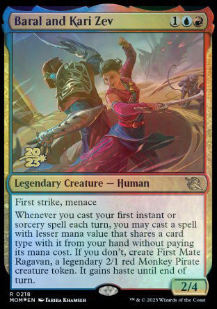 Baral and Kari Zev [March of the Machine Prerelease Promos] | Pegasus Games WI