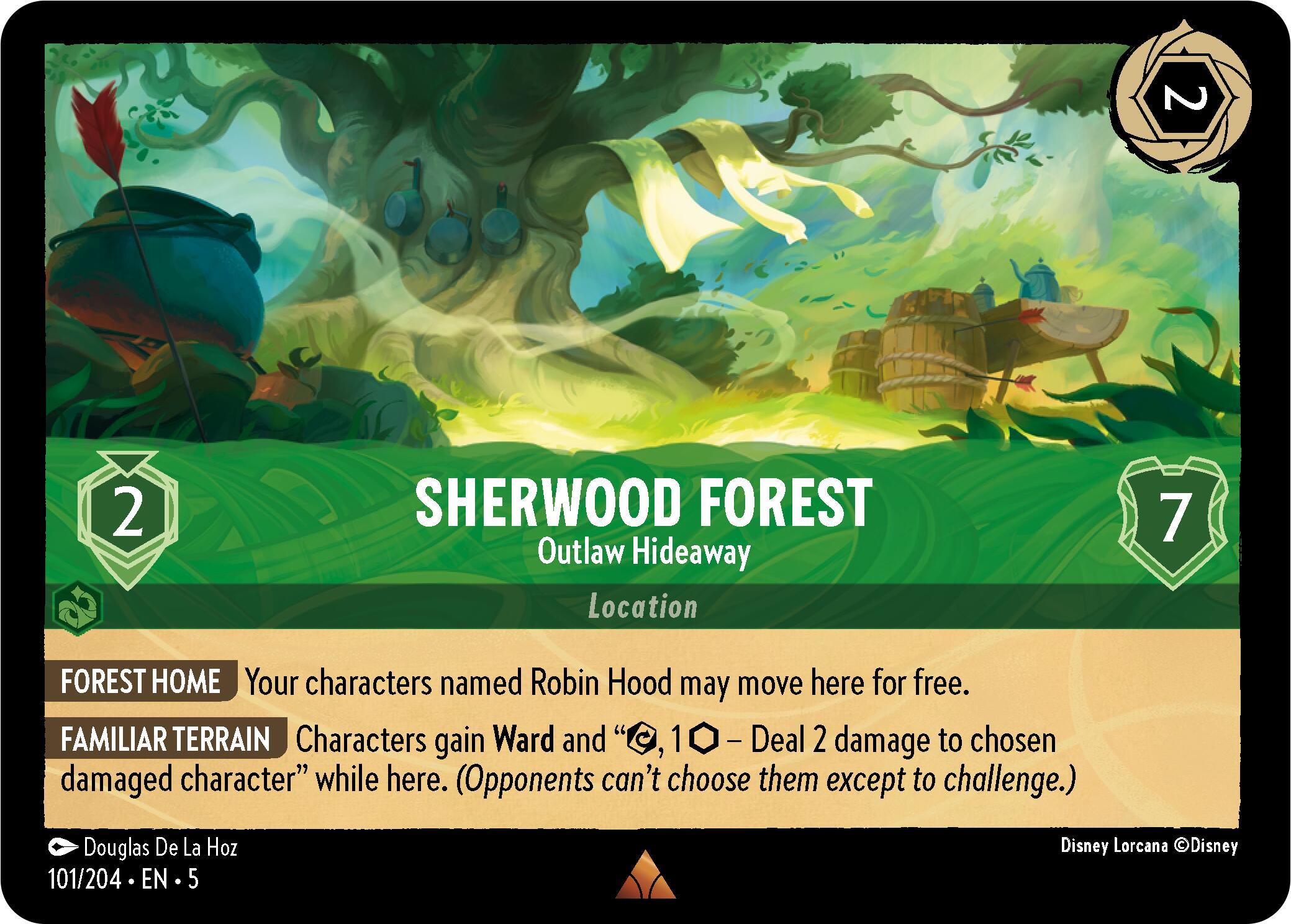 Sherwood Forest - Outlaw Hideaway (101/204) [Shimmering Skies] | Pegasus Games WI