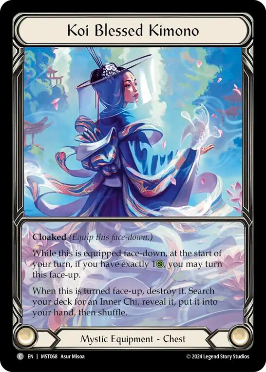 Koi Blessed Kimono (Extended Art) [MST068] (Part the Mistveil)  Cold Foil | Pegasus Games WI