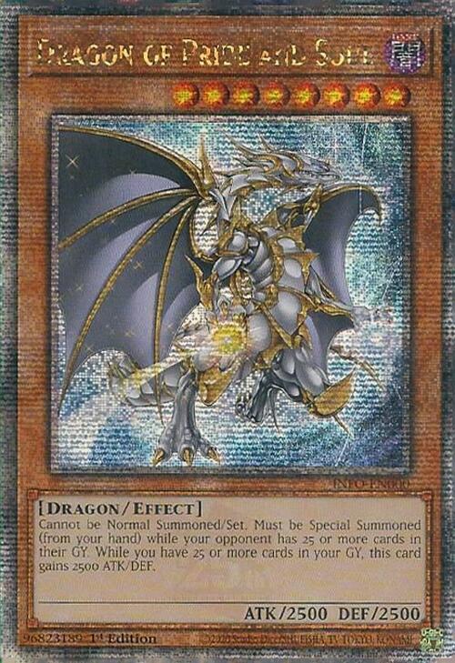 Dragon of Pride and Soul (Quarter Century Secret Rare) [INFO-EN000] Quarter Century Secret Rare | Pegasus Games WI