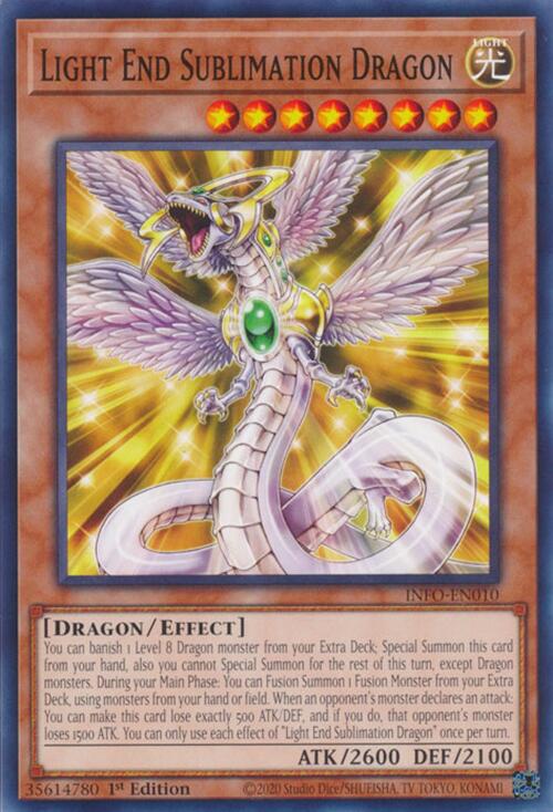 Light End Sublimation Dragon [INFO-EN010] Common | Pegasus Games WI
