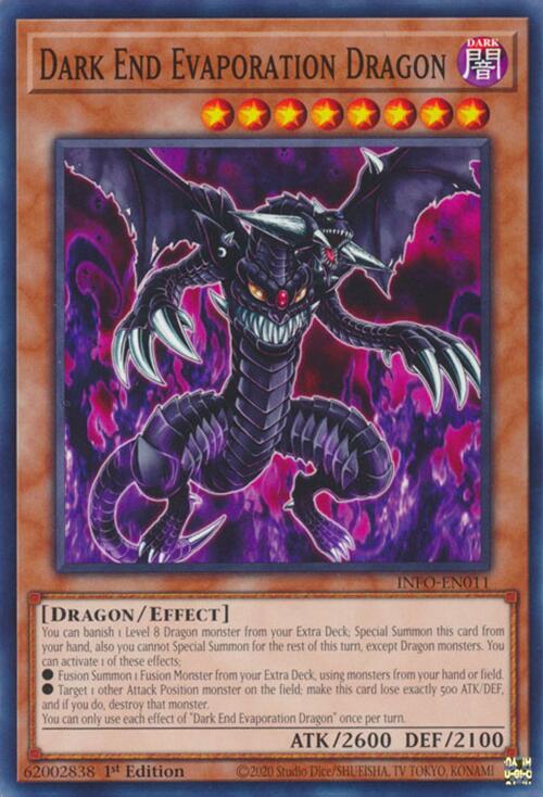 Dark End Evaporation Dragon [INFO-EN011] Common | Pegasus Games WI