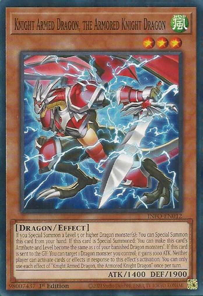 Knight Armed Dragon, the Armored Knight Dragon [INFO-EN012] Common | Pegasus Games WI
