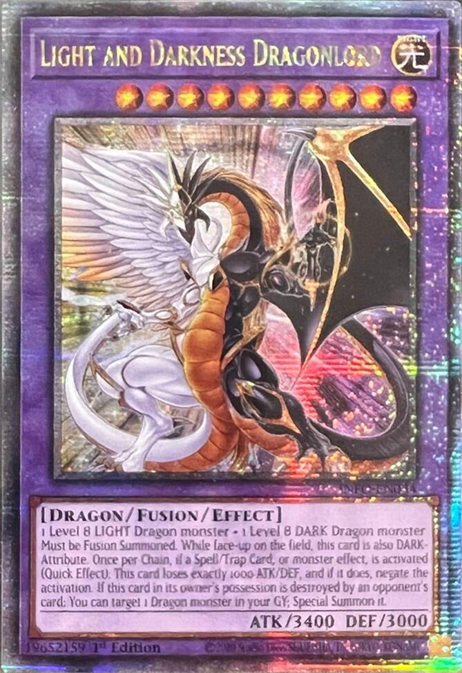 Light and Darkness Dragonlord [INFO-EN034] Ultra Rare | Pegasus Games WI