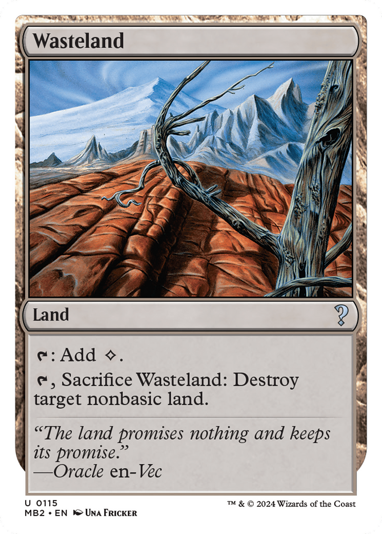 Wasteland [Mystery Booster 2] | Pegasus Games WI