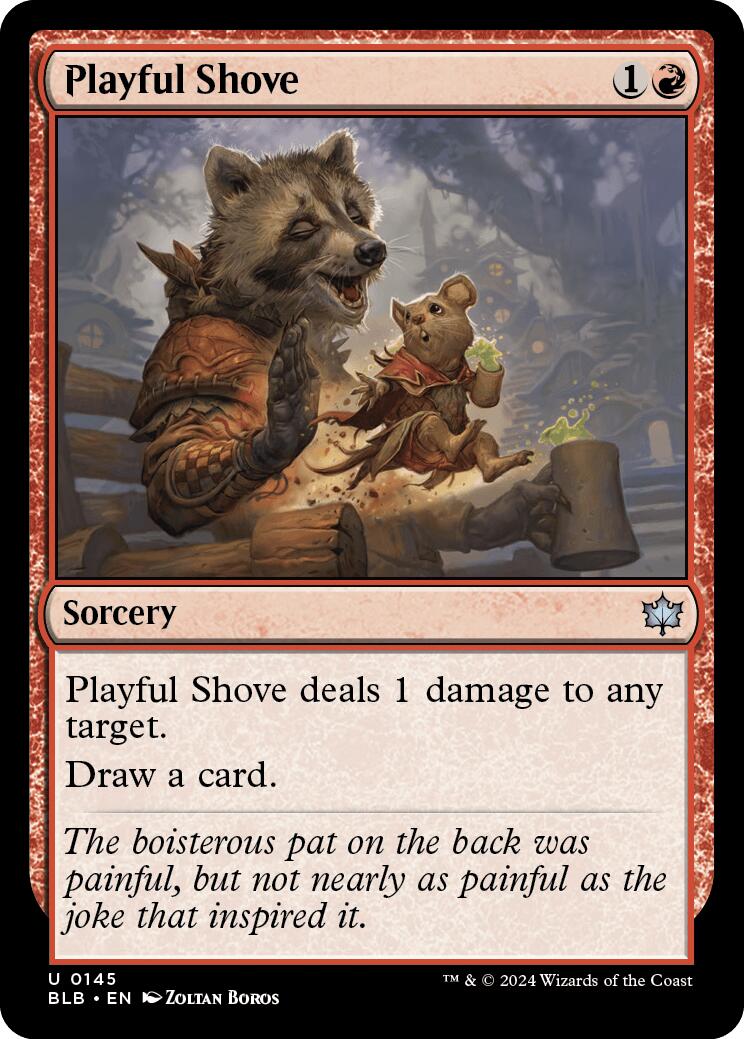Playful Shove [Bloomburrow] | Pegasus Games WI