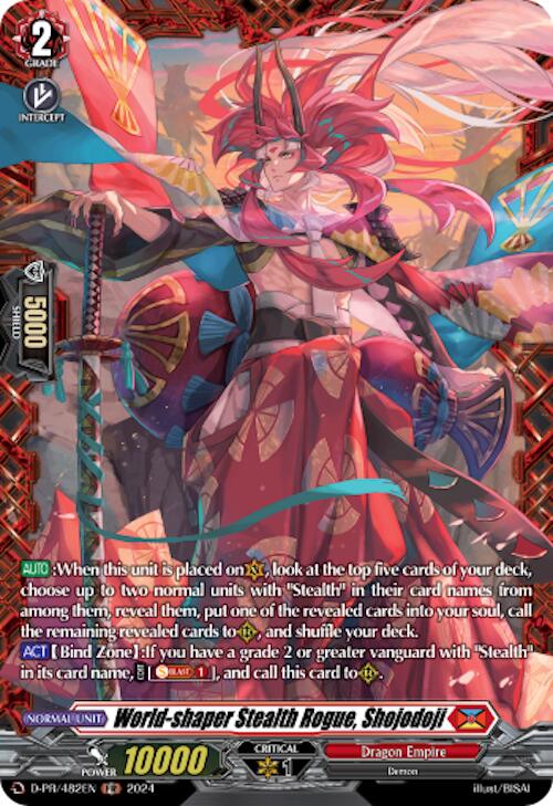 World-shaper Stealth Rogue, Shojodoji (D-PR/482EN) [D Promo Cards] | Pegasus Games WI