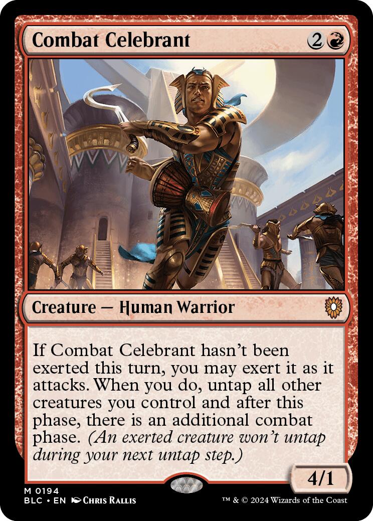 Combat Celebrant [Bloomburrow Commander] | Pegasus Games WI