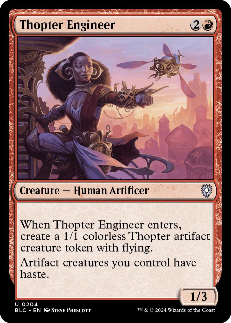 Thopter Engineer [Bloomburrow Commander] | Pegasus Games WI