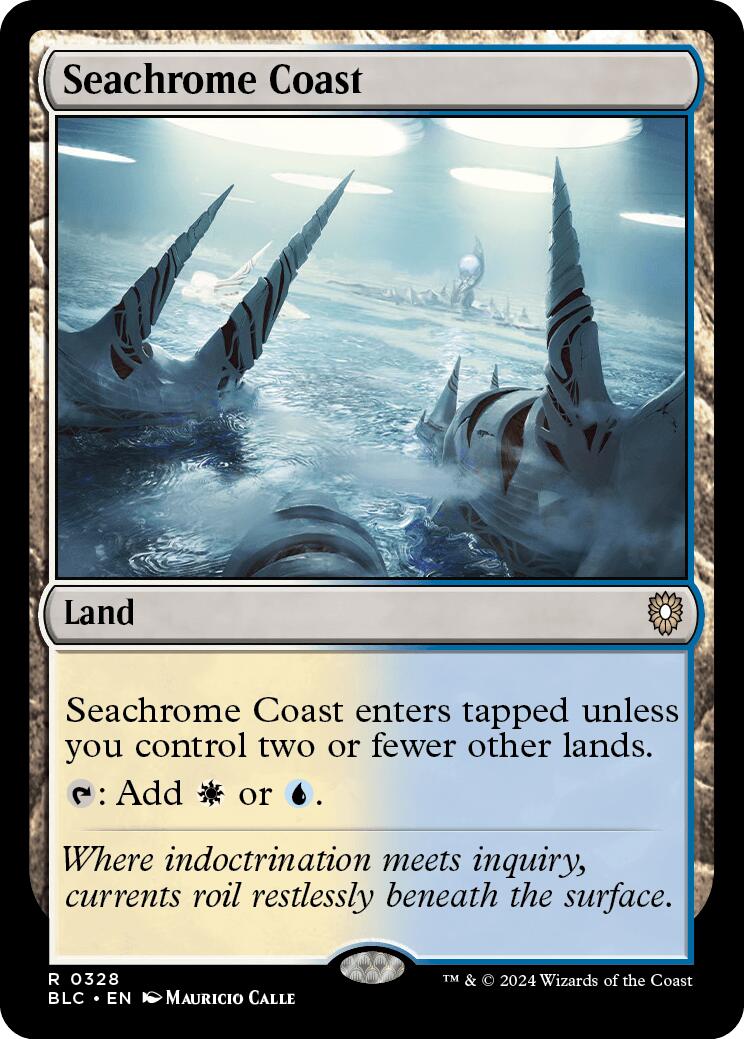 Seachrome Coast [Bloomburrow Commander] | Pegasus Games WI