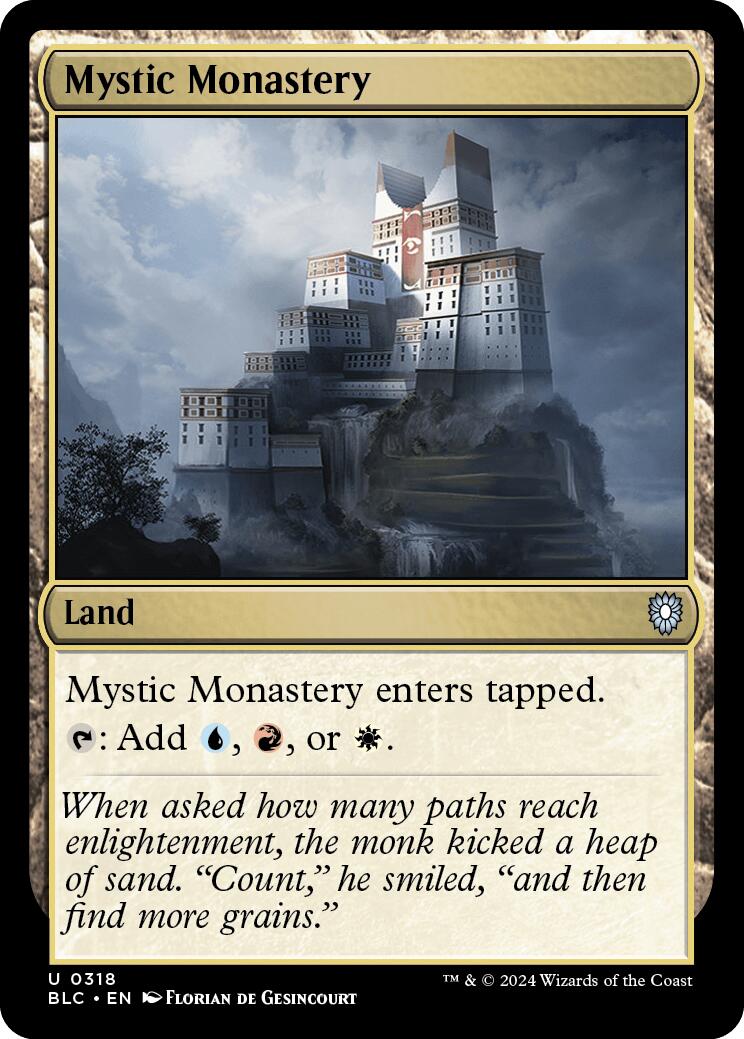 Mystic Monastery [Bloomburrow Commander] | Pegasus Games WI