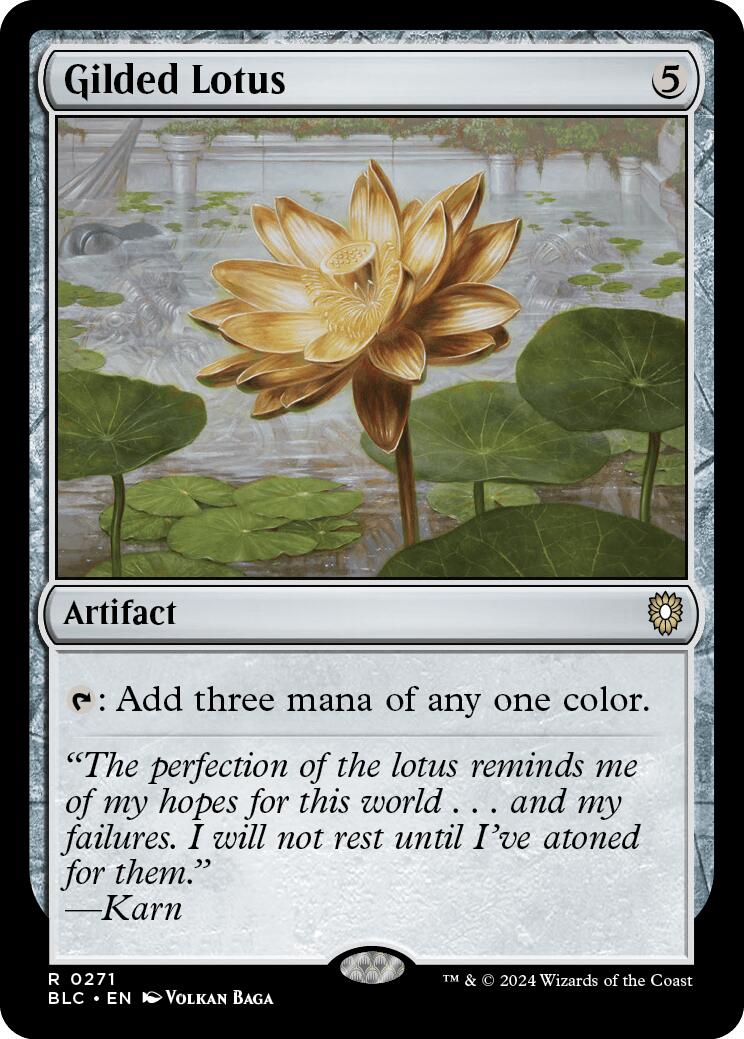 Gilded Lotus [Bloomburrow Commander] | Pegasus Games WI