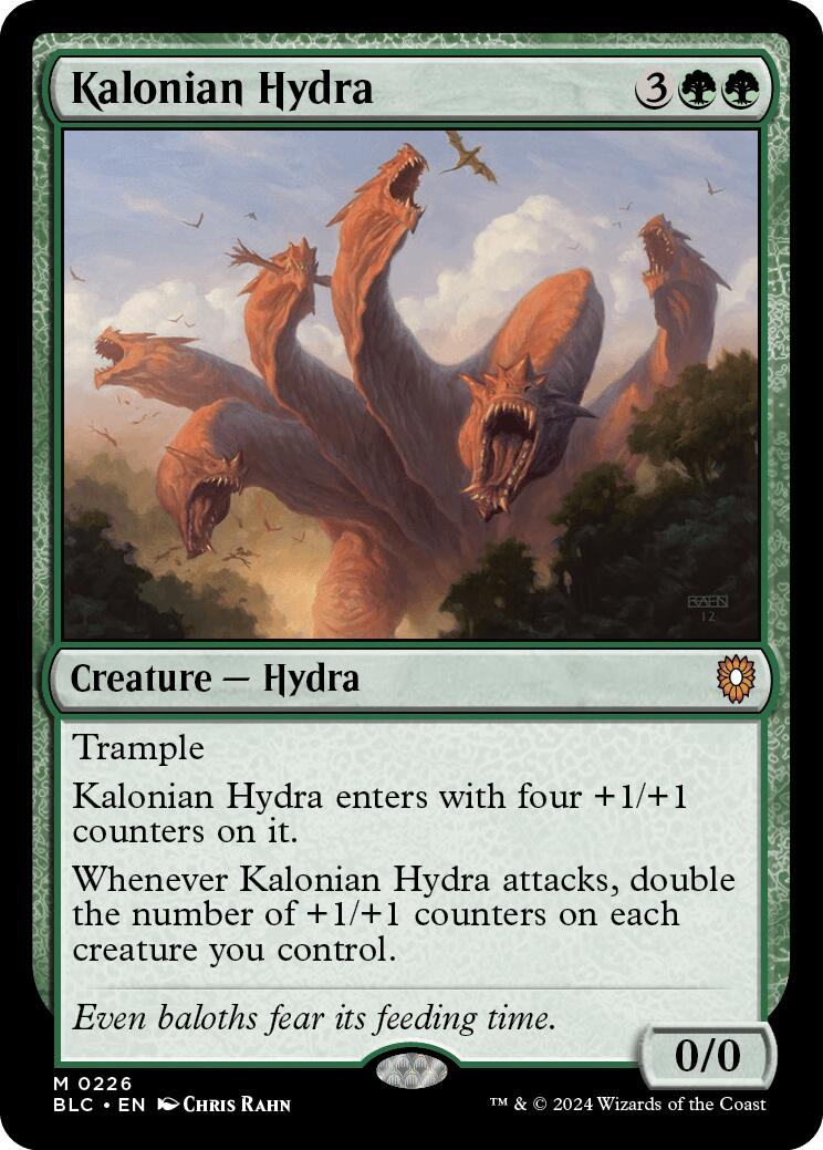 Kalonian Hydra [Bloomburrow Commander] | Pegasus Games WI