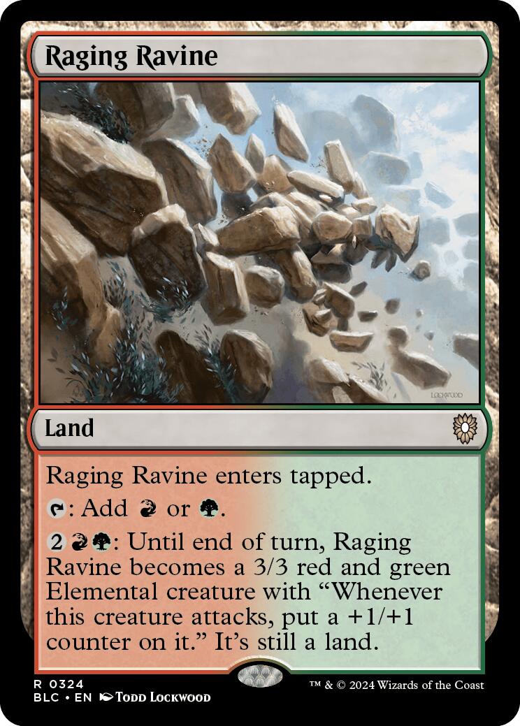 Raging Ravine [Bloomburrow Commander] | Pegasus Games WI