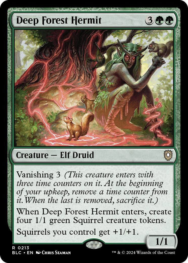 Deep Forest Hermit [Bloomburrow Commander] | Pegasus Games WI