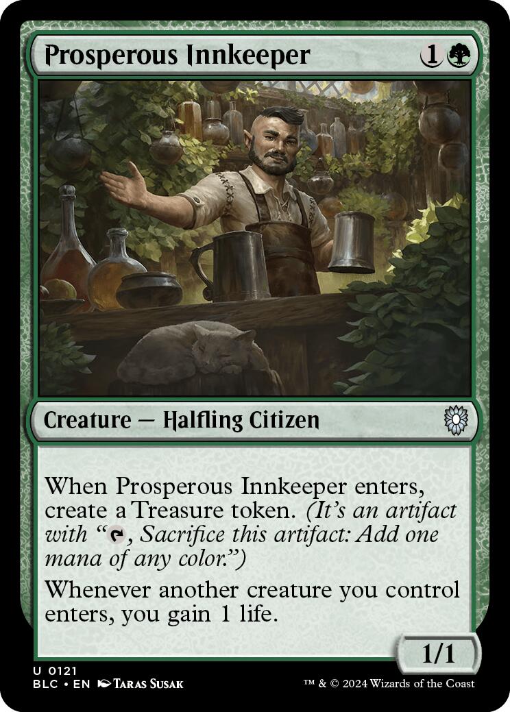 Prosperous Innkeeper [Bloomburrow Commander] | Pegasus Games WI