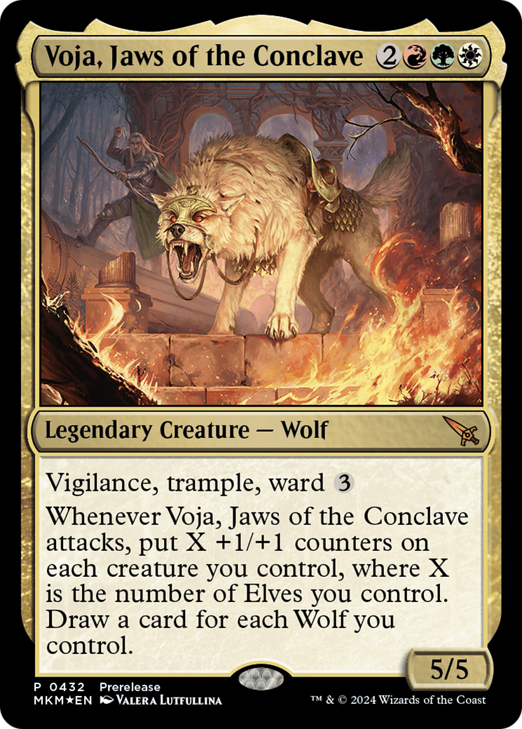 Voja, Jaws of the Conclave [Murders at Karlov Manor Prerelease Promos] | Pegasus Games WI