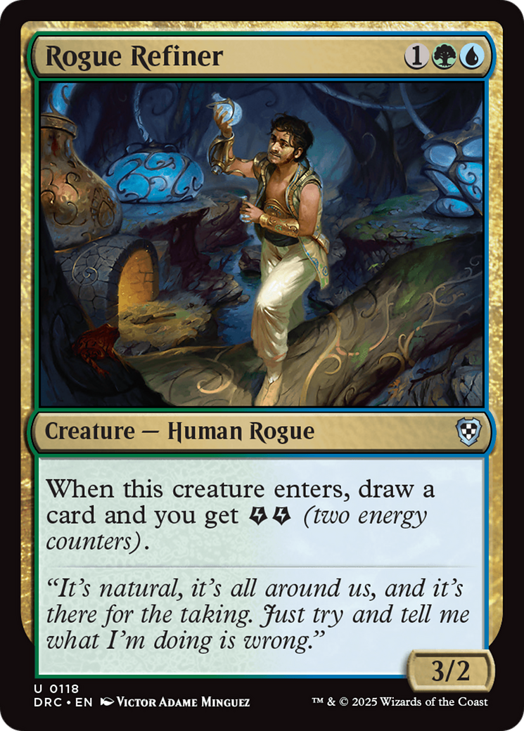 Rogue Refiner [Aetherdrift Commander] | Pegasus Games WI