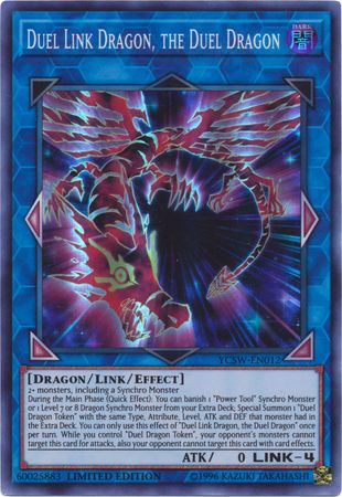 Duel Link Dragon, the Duel Dragon [YCSW-EN012] Super Rare | Pegasus Games WI