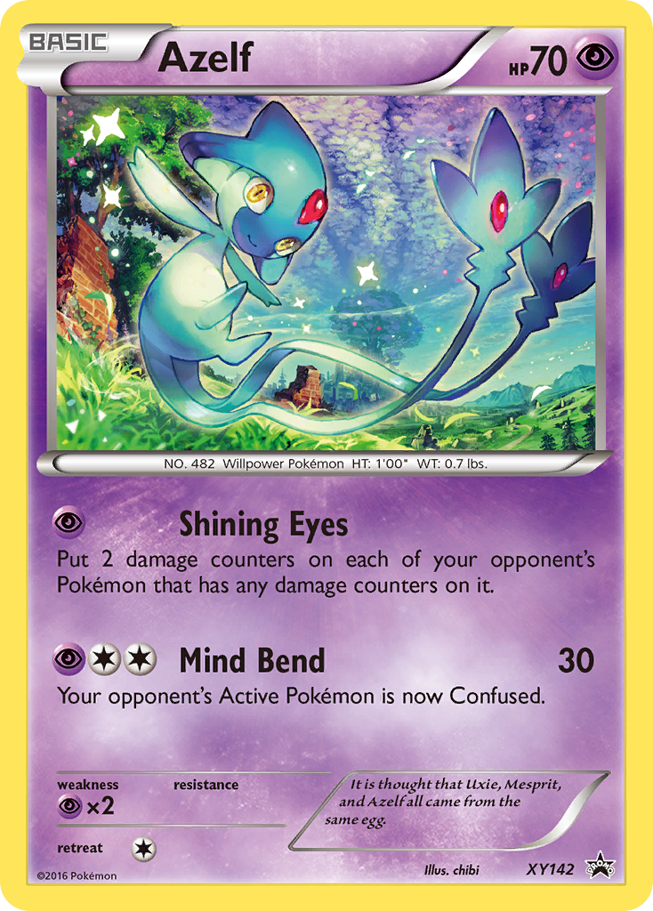 Azelf (XY142) [XY: Black Star Promos] | Pegasus Games WI