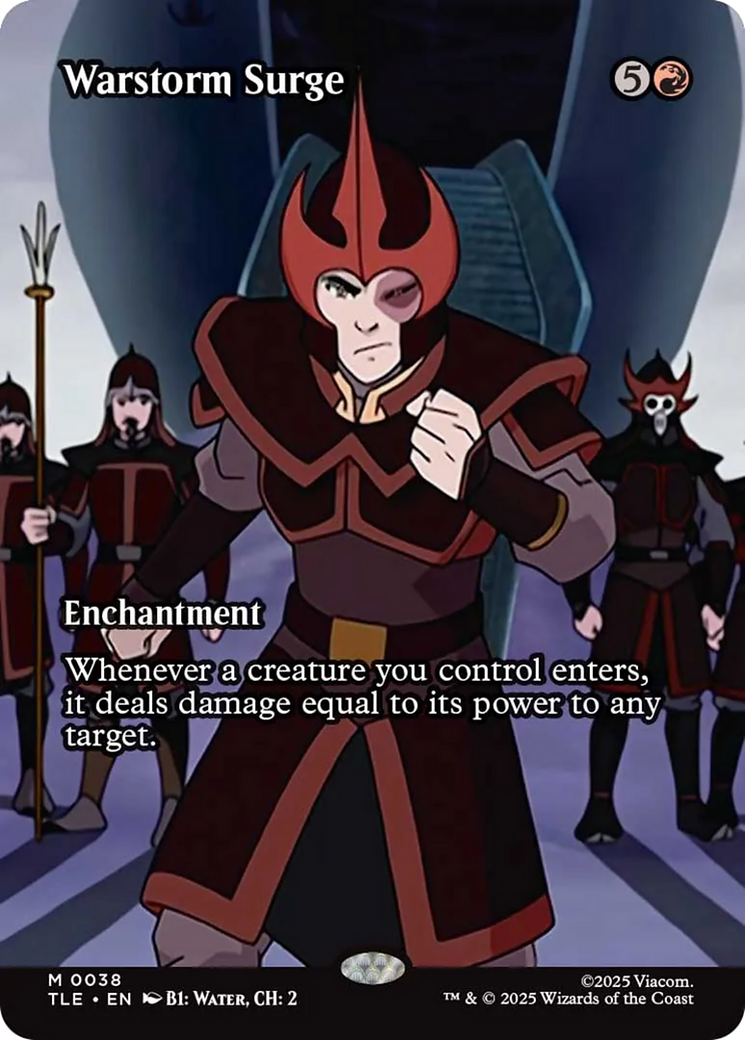 Warstorm Surge (Borderless) [Avatar: The Last Airbender: Eternal-Legal] | Pegasus Games WI