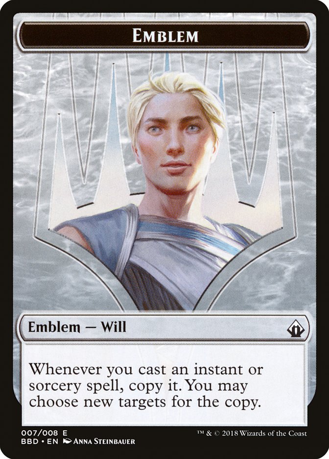 Will Kenrith Emblem [Battlebond Tokens] | Pegasus Games WI