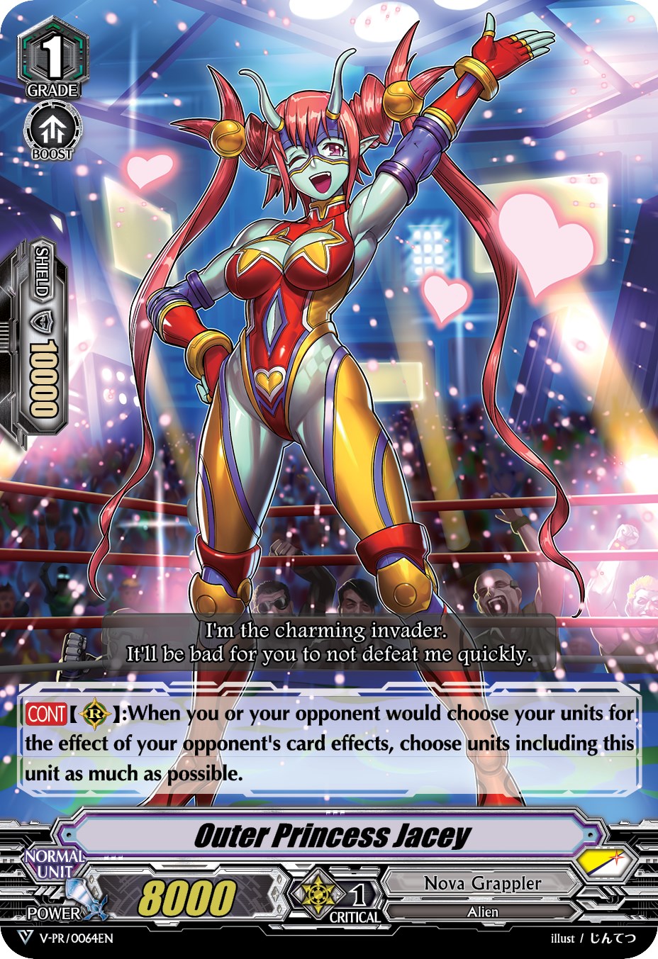 Outer Princess Jacey (V-PR/0064EN) [V Promo Cards] | Pegasus Games WI