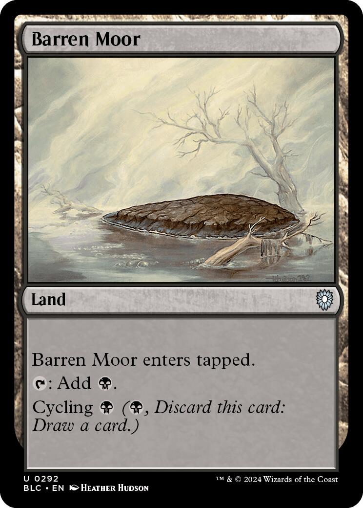 Barren Moor [Bloomburrow Commander] | Pegasus Games WI