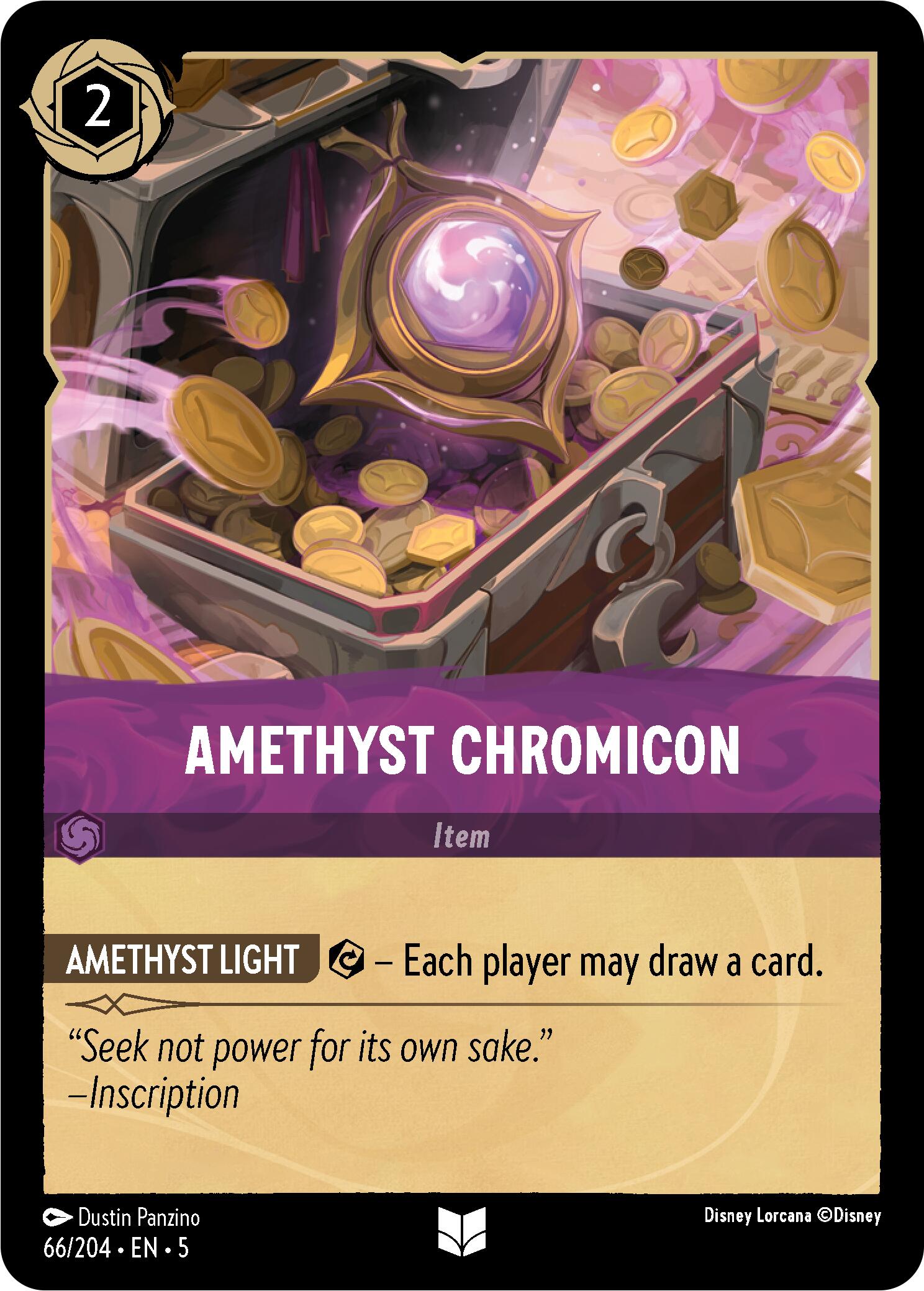 Amethyst Chromicon (66/204) [Shimmering Skies] | Pegasus Games WI