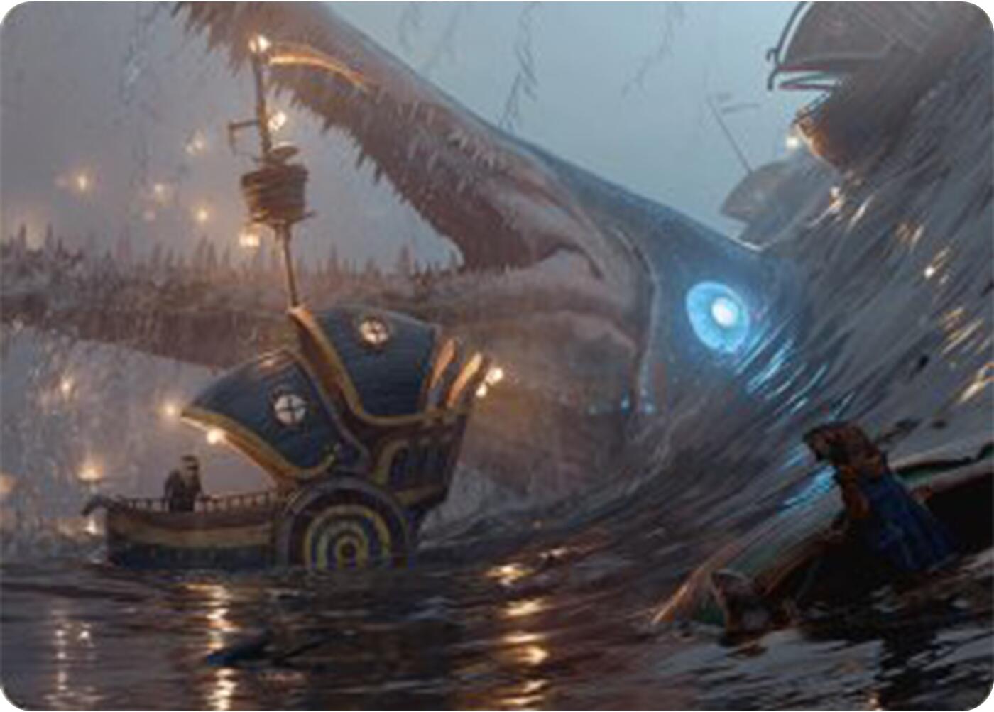 Eluge, the Shoreless Sea Art Card [Bloomburrow Art Series] | Pegasus Games WI