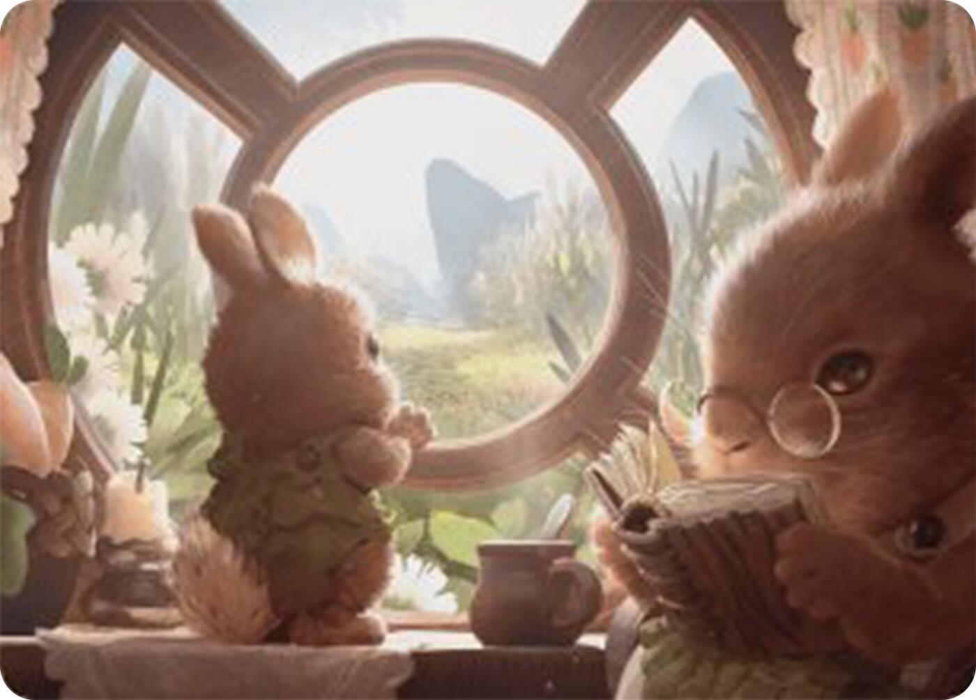 Farseek Art Card [Bloomburrow Art Series] | Pegasus Games WI