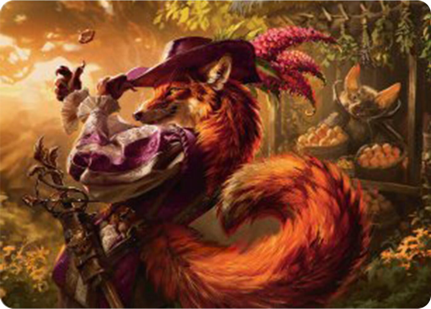 Mr. Foxglove Art Card [Bloomburrow Art Series] | Pegasus Games WI