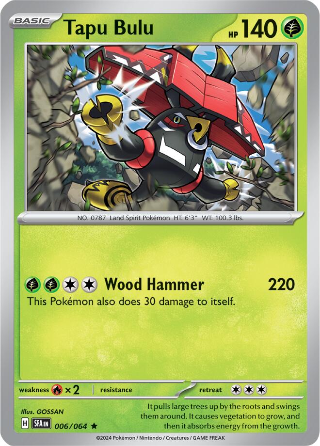 Tapu Bulu (006/064) [Scarlet & Violet: Shrouded Fable] | Pegasus Games WI