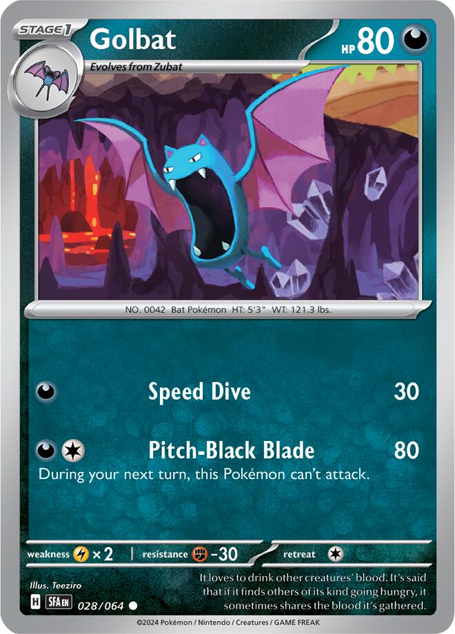 Golbat (028/064) [Scarlet & Violet: Shrouded Fable] | Pegasus Games WI