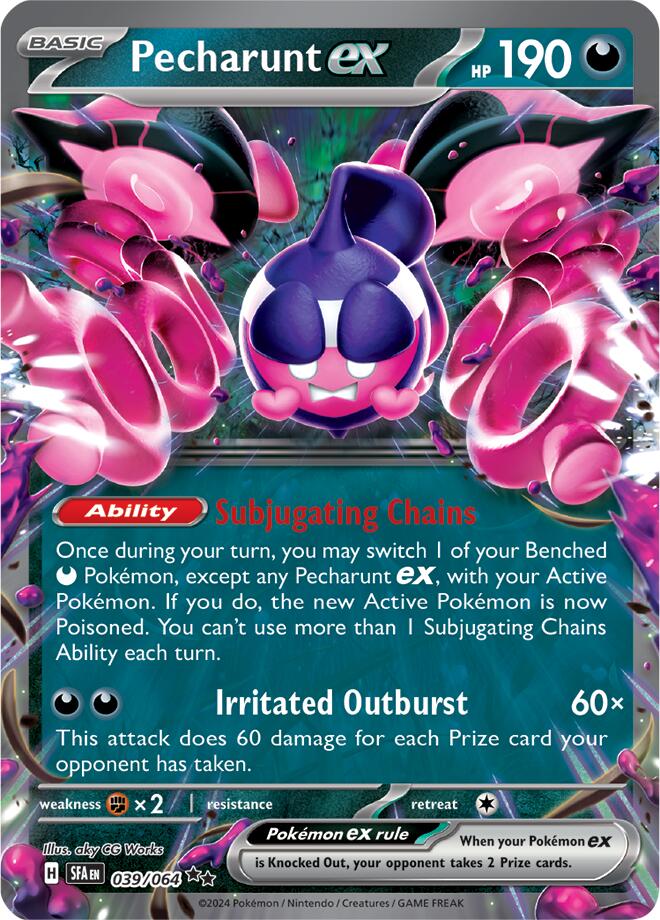 Pecharunt ex (039/064) [Scarlet & Violet: Shrouded Fable] | Pegasus Games WI