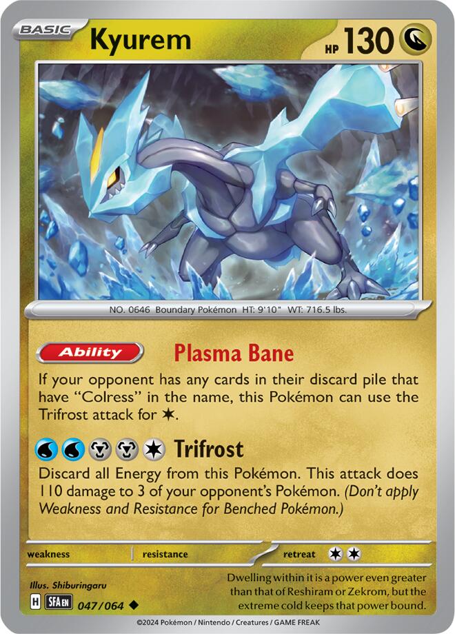 Kyurem (047/064) [Scarlet & Violet: Shrouded Fable] | Pegasus Games WI