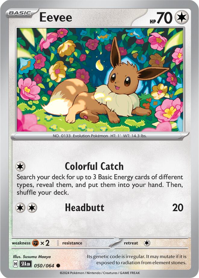 Eevee (050/064) [Scarlet & Violet: Shrouded Fable] | Pegasus Games WI