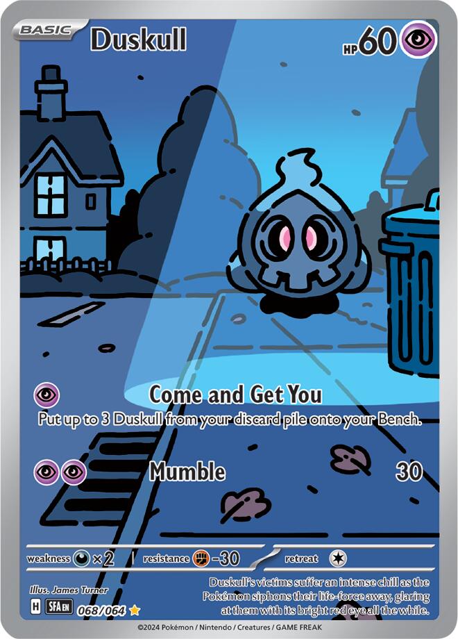 Duskull (068/064) [Scarlet & Violet: Shrouded Fable] | Pegasus Games WI