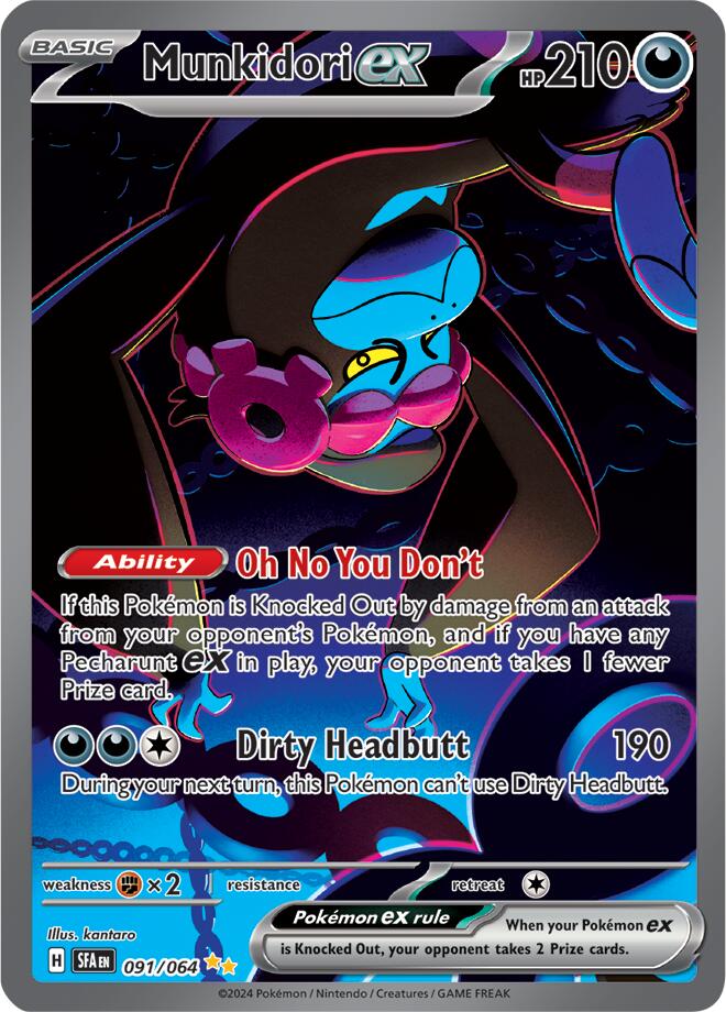 Munkidori ex (091/064) [Scarlet & Violet: Shrouded Fable] | Pegasus Games WI