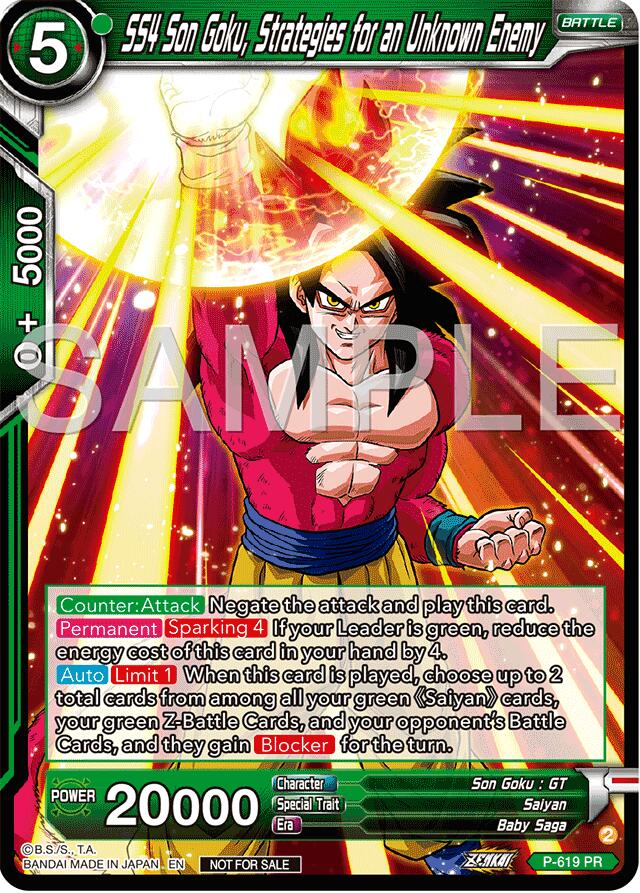 SS4 Son Goku, Strategies for an Unknown Enemy (Deluxe Pack 2024 Vol.2) (P-619) [Promotion Cards] | Pegasus Games WI