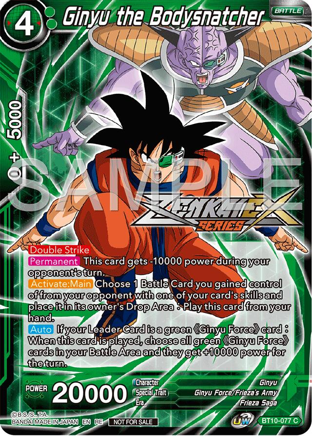 Ginyu the Bodysnatcher (Event Pack 15) (BT10-077) [Promotion Cards] | Pegasus Games WI